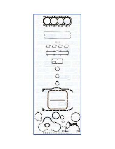 Juego completo de juntas, motor Ajusa 50046900 - JUEGO COMPLETO MAZDA FIBERMAX