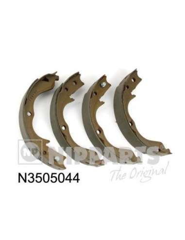 Juego de zapatas de frenos, freno de estacionamiento Nipparts N3505044 - Juego de zapatas de frenos, freno d e estaciona...