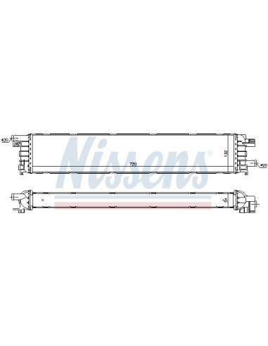 Refrigerador baja temperatura, aire de admisión Nissens 60354 - NISSENS RADIADOR AUDI A 6 / S BEHR HELLA SERVICE  PREMIU...