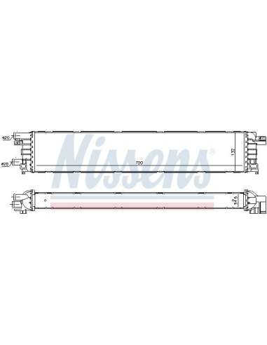 Refrigerador baja temperatura, aire de admisión Nissens 60355 - NISSENS RADIADOR AUDI A 4 / S BEHR HELLA SERVICE  PREMIU...