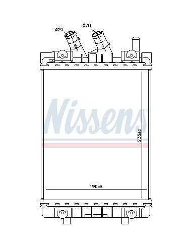 Refrigerador baja temperatura, aire de admisión Nissens 60357 - NISSENS RADIADOR AUDI A 8 / S BEHR HELLA SERVICE  PREMIU...