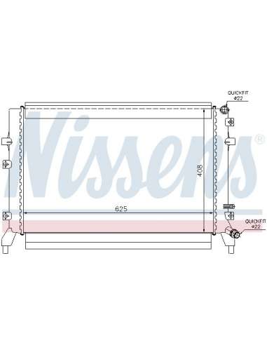 Refrigerador baja temperatura, aire de admisión Nissens 65294 - NISSENS RADIADOR VOLKSWAGEN P BEHR HELLA SERVICE  PREMIU...