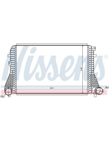 Radiador de aire de admisión Nissens 96568 - NISSENS INTERCOOLER VOLKSWAGE