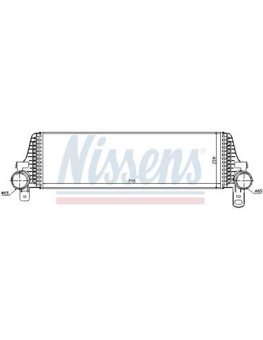 Radiador de aire de admisión Nissens 96571 - NISSENS INTERCOOLER VOLKSWAGE