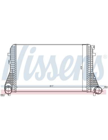 Radiador de aire de admisión Nissens 96575 - NISSENS INTERCOOLER VOLKSWAGE