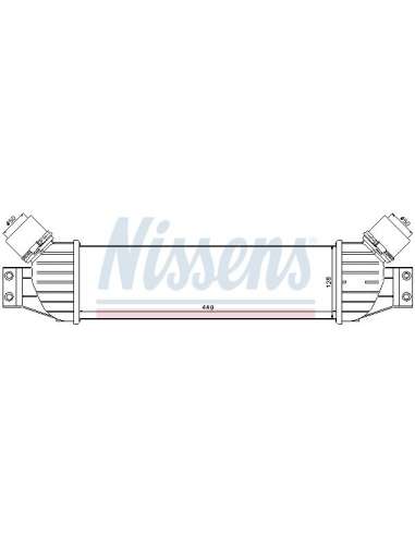 Radiador de aire de admisión Nissens 96650 - RADIADOR NISSENS