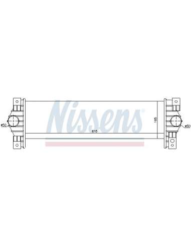 Radiador de aire de admisión Nissens 96651 - NISSENS INTERCOOLER SSANG YON