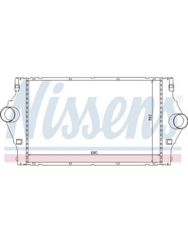 Radiador de aire de admisión Nissens 96778 - NISSENS INTERCOOLER RENAULT E