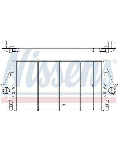 Radiador de aire de admisión Nissens 96779 - NISSENS INTERCOOLER RENAULT L