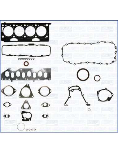 Juego completo de juntas, motor Ajusa 50278400 - JUEGO COMPLETO RENAULT MULTILAYER STEEL