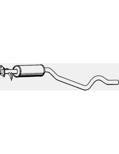 Sistema de gases de escape Nps D430O04 - D430O04 ESCAPE