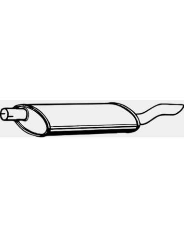 Sistema de gases de escape Nps D430O06 - D430O06 ESCAPE