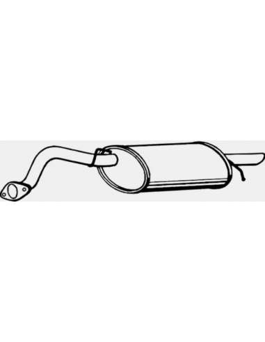 Sistema de gases de escape Nps D430O11 - D430O11 ESCAPE