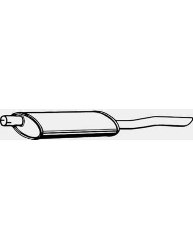 Sistema de gases de escape Nps D430O14 - D430O14 ESCAPE