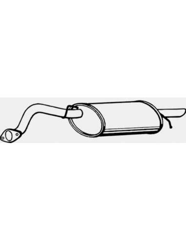 Sistema de gases de escape Nps D430O15 - D430O15 ESCAPE