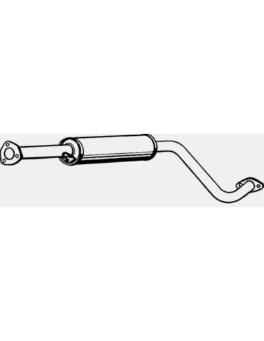 Sistema de gases de escape Nps D430O23 - D430O23 ESCAPE