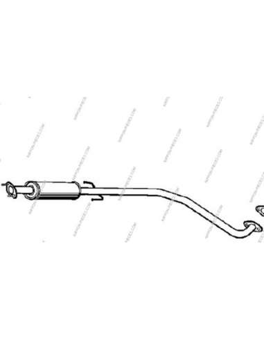 Sistema de gases de escape Nps D430O45 - D430O45 ESCAPE