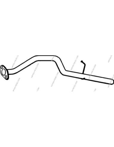 Sistema de gases de escape Nps D430U36 - D430U36 ESCAPE