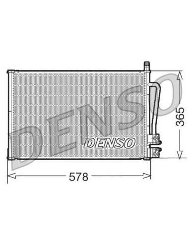 Condensador, aire acondicionado Nps DCN10008 - DCN10008 NPS DENSOCONDENSOR