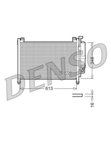 Condensador, aire acondicionado Nps DCN44002 - DCN44002 DENSO CONDENSOR