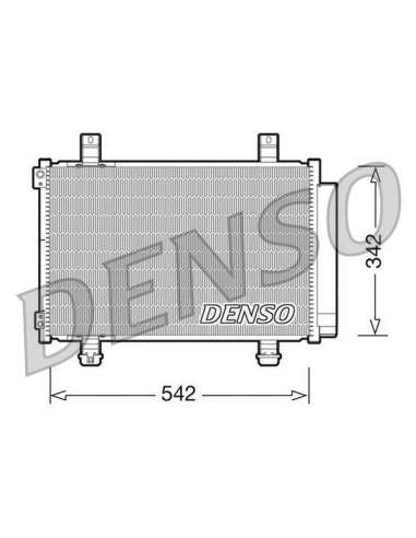Condensador, aire acondicionado Nps DCN47005 - DCN47005 DENSO CONDENSOR
