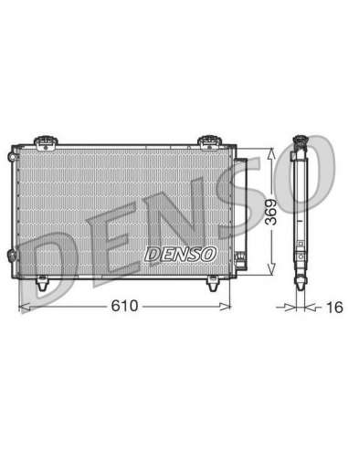 Condensador, aire acondicionado Nps DCN50008 - DCN50008 DENSO CONDENSOR