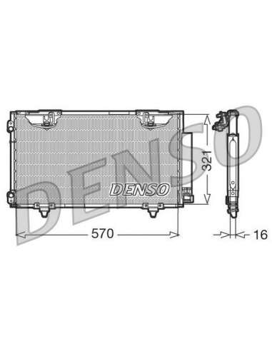 Condensador, aire acondicionado Nps DCN50010 - DCN50010 NPS DENSOCONDENSOR