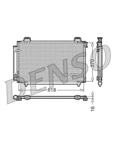 Condensador, aire acondicionado Nps DCN50016 - DCN50016 DENSO CONDENSOR