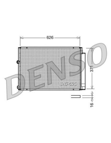 Condensador, aire acondicionado Nps DCN50018 - DCN50018 DENSO CONDENSOR