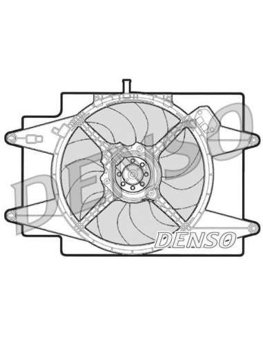 Ventilador, refrigeración del motor Nps DER01002 - DER01002 NPS DENSOMOTOFAN