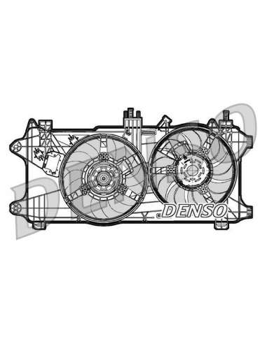 Ventilador, refrigeración del motor Nps DER09027 - DER09027 DENSO MOTO FAN
