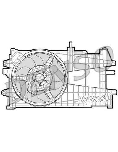 Ventilador, refrigeración del motor Nps DER09035 - DER09035 DENSO MOTO FAN