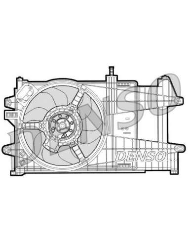 Ventilador, refrigeración del motor Nps DER09039 - DER09039 DENSO MOTO FAN