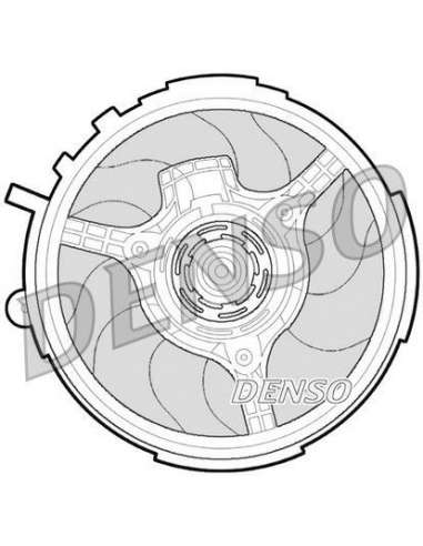 Ventilador, refrigeración del motor Nps DER09061 - DER09061 DENSO MOTO FAN