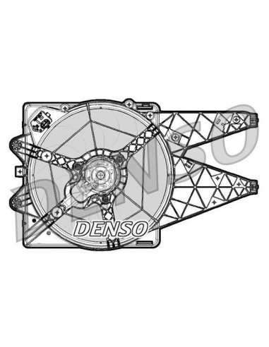 Ventilador, refrigeración del motor Nps DER09064 - DER09064 DENSO MOTO FAN