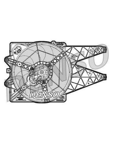 Ventilador, refrigeración del motor Nps DER09066 - DER09066 DENSO MOTO FAN