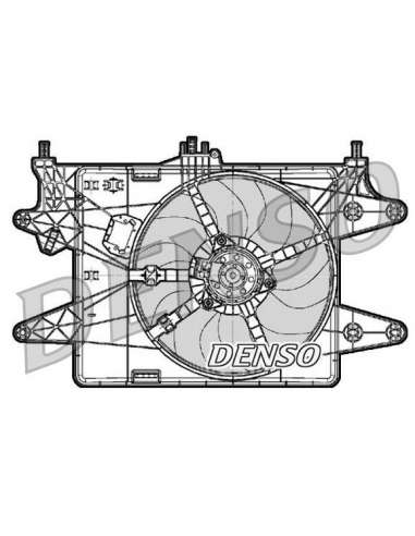 Ventilador, refrigeración del motor Nps DER09083 - DER09083 DENSO MOTO FAN