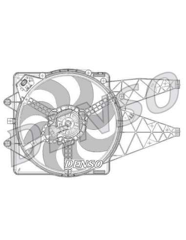 Ventilador, refrigeración del motor Nps DER09094 - DER09094 DENSO MOTO FAN
