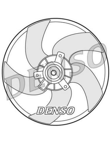 Ventilador, refrigeración del motor Nps DER21011 - DER21011 NPS DENSOMOTOFAN