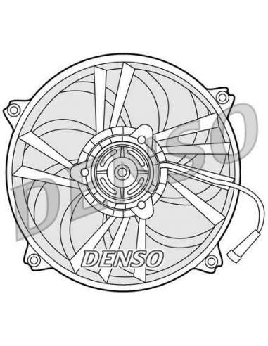 Ventilador, refrigeración del motor Nps DER21014 - DER21014 NPS DENSOMOTOFAN