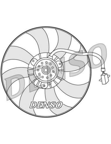 Ventilador, refrigeración del motor Nps DER32007 - DER32007 DENSO MOTO FAN