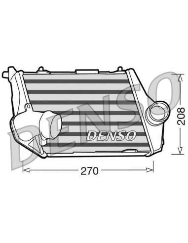 Radiador de aire de admisión Der. Nps DIT02013 - DIT02013 DENSOINTERCOOLER