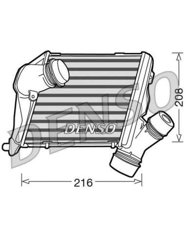 Radiador de aire de admisión Izq. Nps DIT02014 - DIT02014 DENSOINTERCOOLER