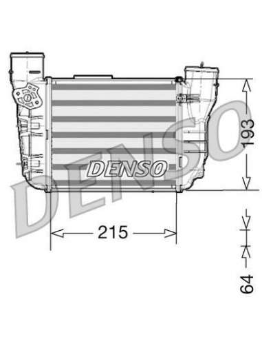 Radiador de aire de admisión Izq. Nps DIT02020 - DIT02020 DENSOINTERCOOLER