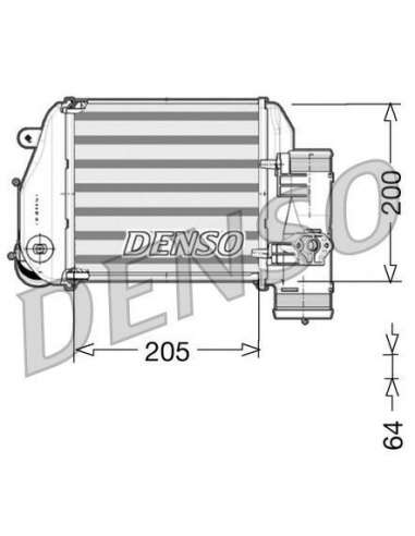 Radiador de aire de admisión Izq. Nps DIT02024 - DIT02024 DENSOINTERCOOLER