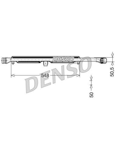Radiador de aire de admisión Nps DIT02026 - DIT02026 DENSOINTERCOOLER