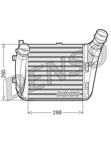 Radiador de aire de admisión Der. Nps DIT02031 - DIT02031 DENSOINTERCOOLER