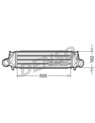 Radiador de aire de admisión Nps DIT02035 - DIT02035 DENSOINTERCOOLER