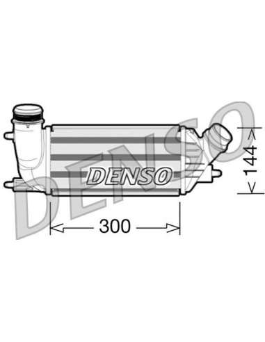 Radiador de aire de admisión Nps DIT07001 - DIT07001 DENSOINTERCOOLER