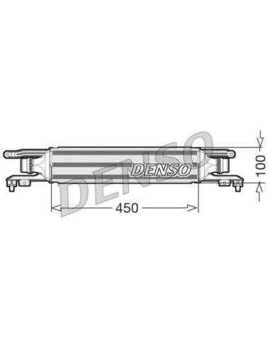 Radiador de aire de admisión Nps DIT20002 - DIT20002 DENSOINTERCOOLER